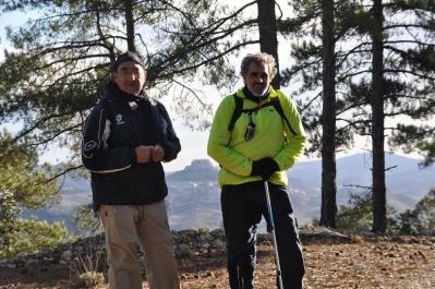 sabado 17  Dic.  Forcall la mola, magnífica mañana de invierno